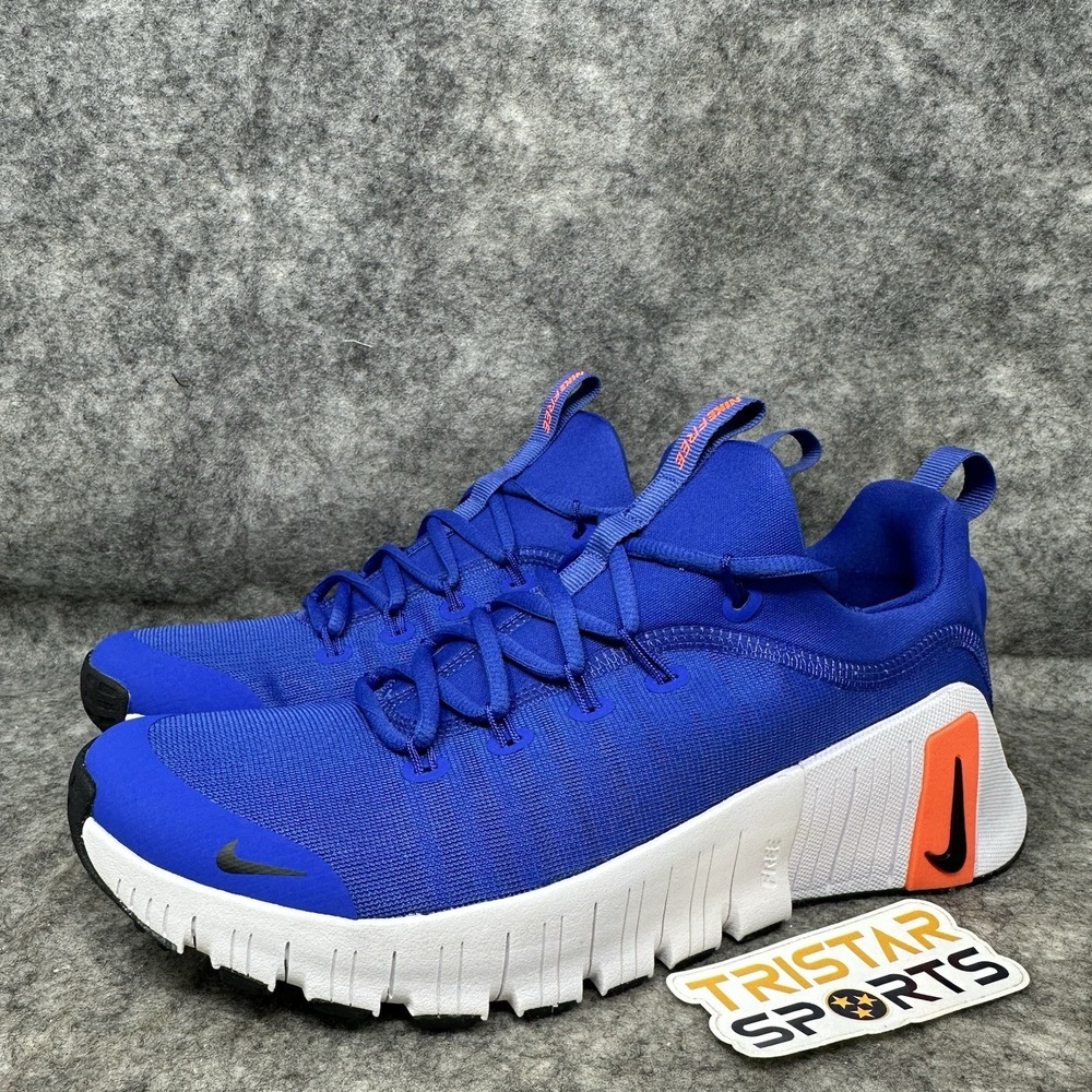 Nike Free Metcon 6 Training Shoes Mens Sz 11.5 Astronomy Blue White FJ7127-401